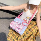 Women Denim Crossbody Shoulder Bag