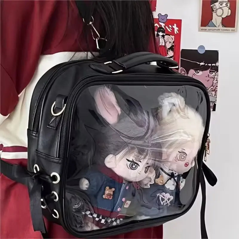 Women’s Multifunction Backpack Crossbody Doll Bag