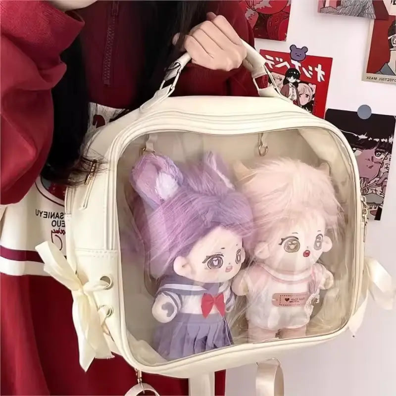 Women’s Multifunction Backpack Crossbody Doll Bag