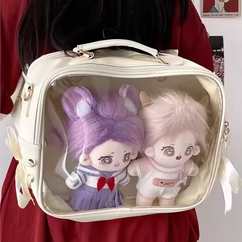 Women’s Multifunction Backpack Crossbody Doll Bag